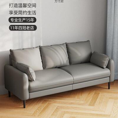 225年金新款23611北欧0风组合式艺沙发属框架科技布客布厅公寓家
