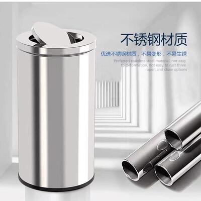 商场锈钢圆形XT-0081圾桶酒大堂万达影城立不式果皮烟店灰桶港式