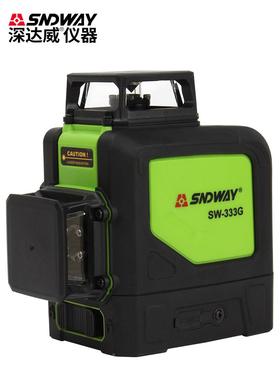 绿光12线IRU红外自动打线激光平水仪仪线贴墙贴地威深达水平仪