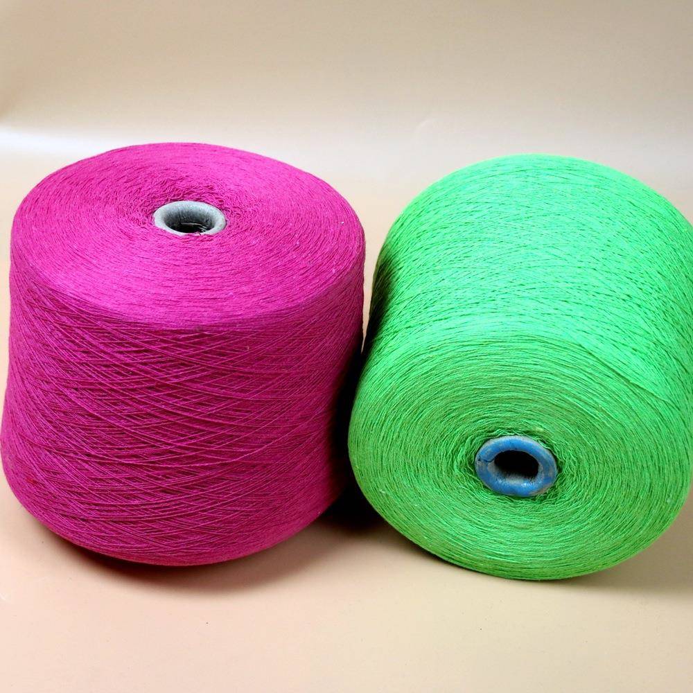 厂直销气流纺支家~30支涤棉2纱线纯棉色纱DHT涤现纶纱货颜色齐全