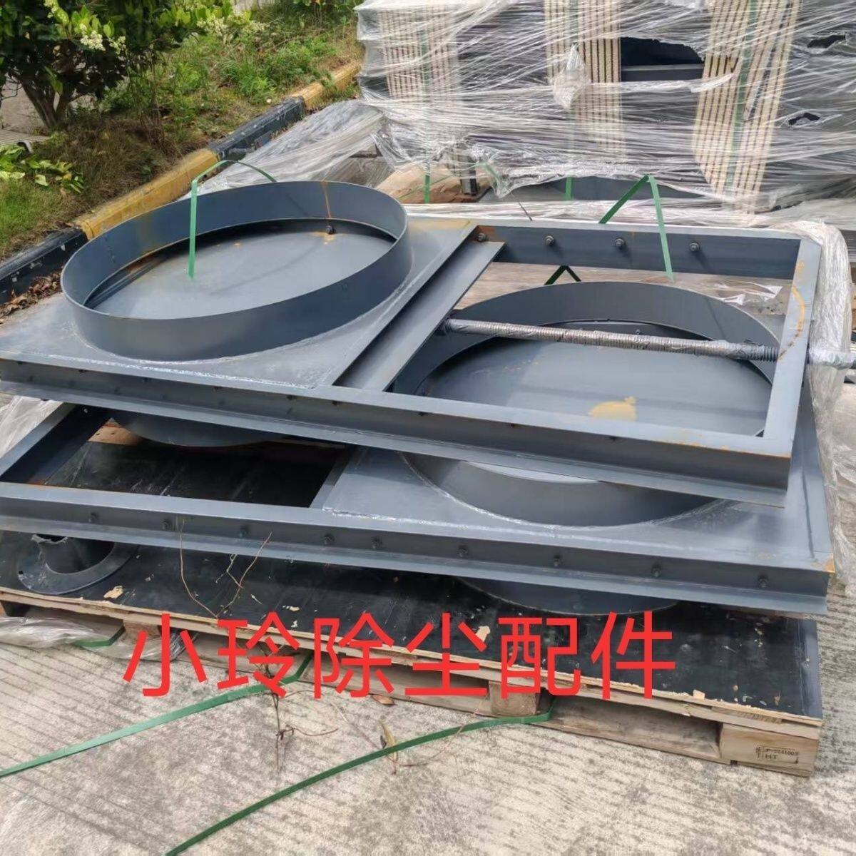 手动插板阀电动气动不锈钢闸阀耐高温方口圆口闸板阀排污阀水闸