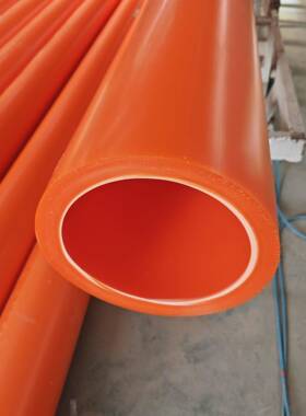 厂家销售MPP力管非开挖顶管200加型m强pp管电DSY厚27电力管直埋管