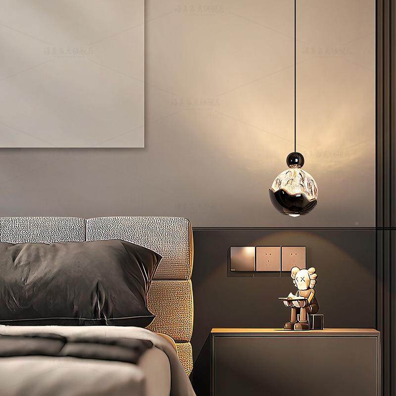 意式轻奢卧室床级小886吊灯现代高简约感头雪山艺术可升降玄关吊,家装灯饰光源,淘宝优惠券,粉丝福利购,淘宝优惠卷