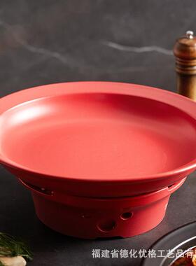 日式陶瓷锅套装酒店餐厅餐耐高温砂HCC01锅固体酒干精小火锅店酒