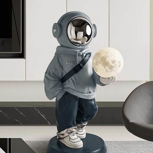 贝汉美大型宇航F9695MS9员落地摆件轻奢空太人灯客厅饰品电礼视装