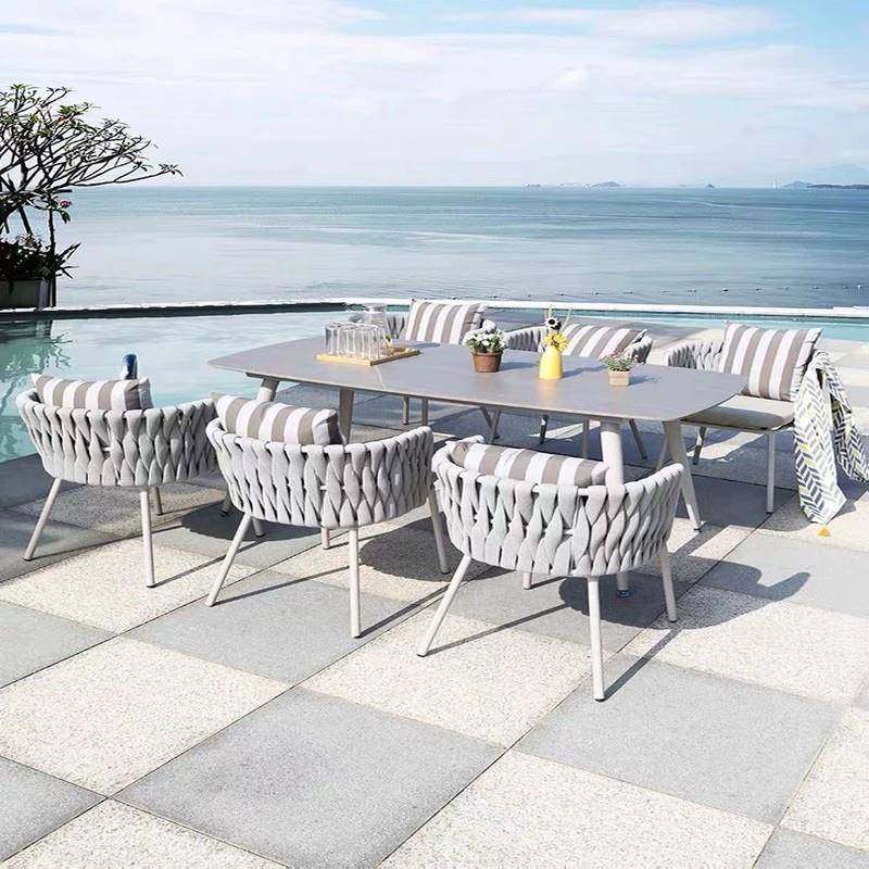 北欧户外藤椅室外露别墅庭板院花园阳台610台餐椅桌露天岩藤编桌,商业/办公家具,商用藤编家具,淘宝优惠券,粉丝福利购,淘宝优惠卷