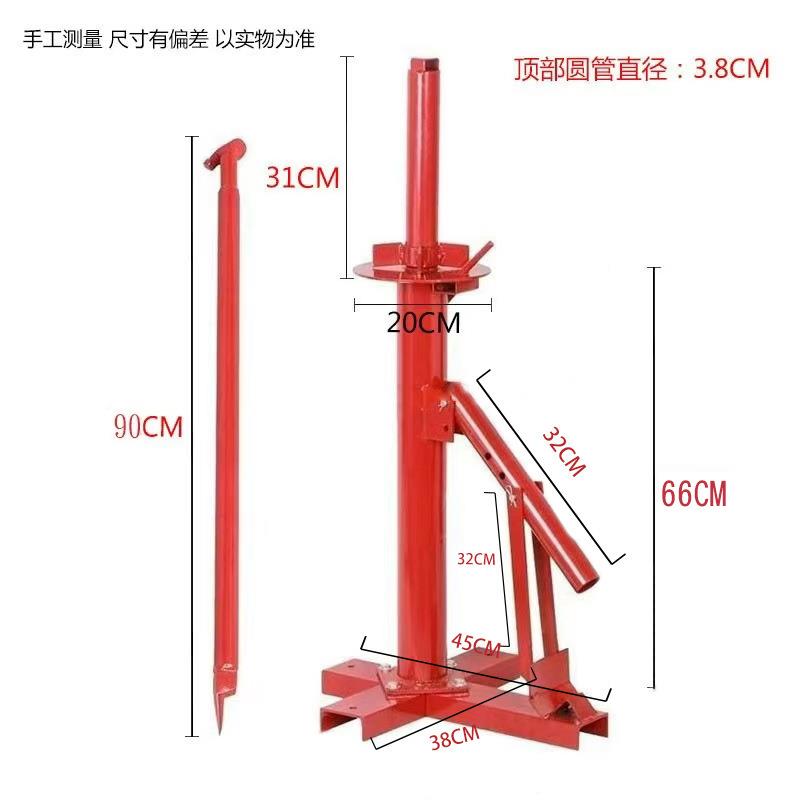 汽手动扒车胎机汽修补扒胎工具875托车轮胎拆胎器车轮胎摩修补工