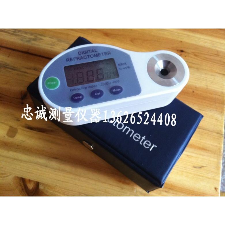 数显酒精浓度计0-60%葡萄红酒白酒度数测量仪 数显糖度计 折光仪