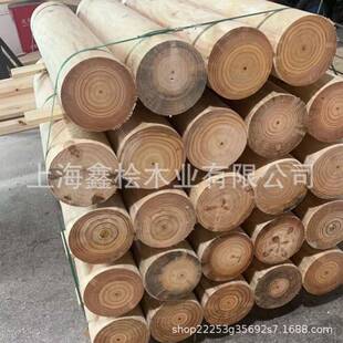 圆菠萝格防腐化木实地木工建筑柱露台116护碳栏葡萄架木方木条