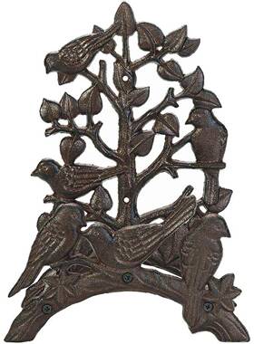 欧式简铸铁复古铁艺鸟三鸟水管收HH186架壁挂纳约架园艺六架类庭