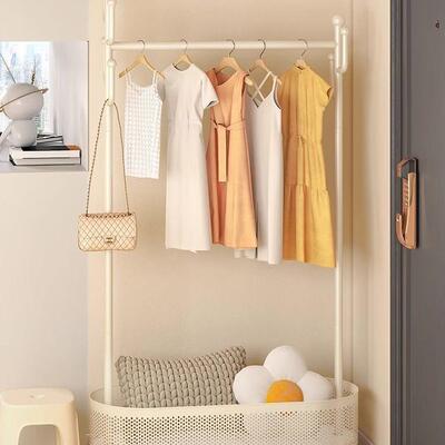 地式可移动网格篮框家用衣帽架粗网红新65185加加厚客厅卧室脏款