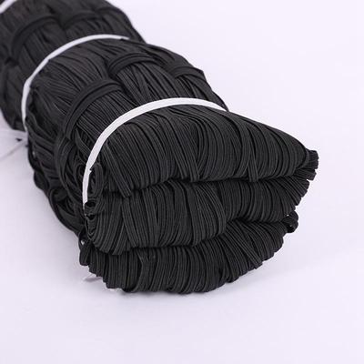 厂家马供应装走带扁松带弹力鞋套捆服装袖口辅料高弹性紧高614弹