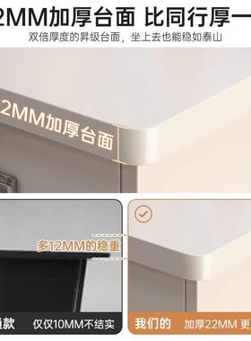 电脑桌台式代桌学30647生家用卧室书习桌简约工作现台带抽学屉办