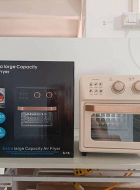 文烤大容量空气y炸锅AirA1frer多功能可视无油电炸英锅空气锅