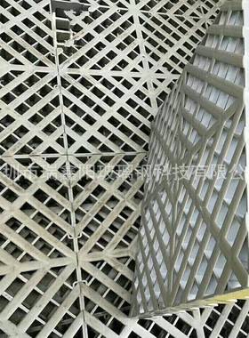 玻S璃钢格子网格板洗车房4店走道栅网格DSO板室外树篦格栅绿色