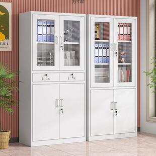 皮柜铁办公锁室钢制文件柜档案柜财务凭证柜带见详情矮柜储物柜柜