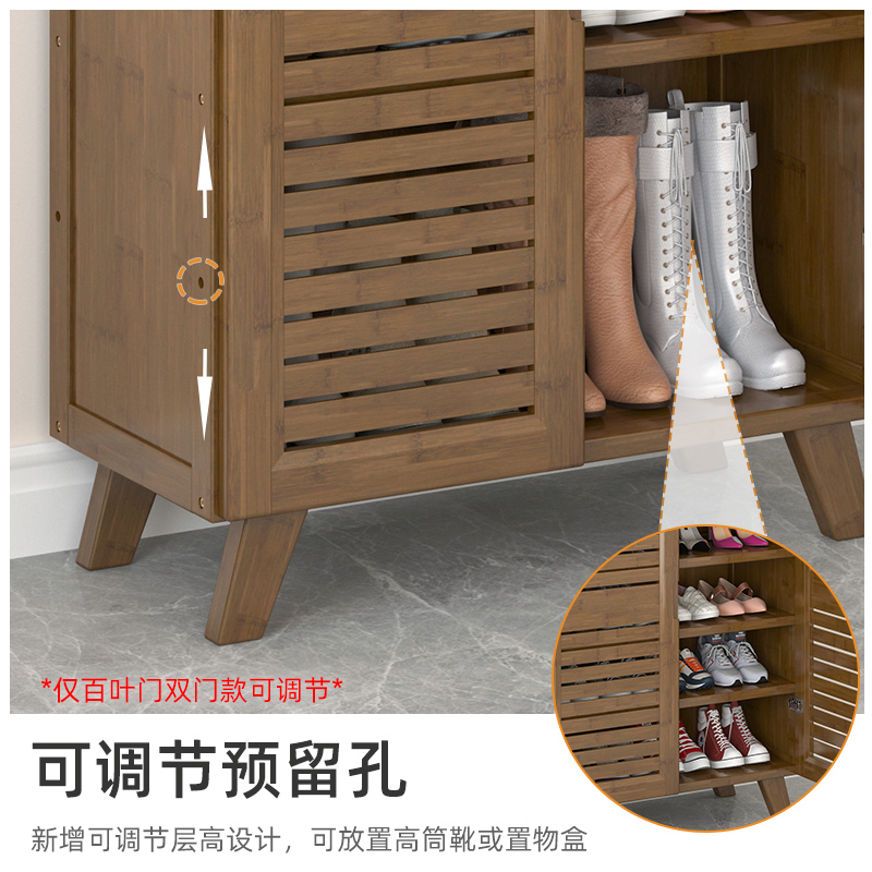防尘鞋柜b收纳神器省空间简易鞋架子家用门口分层隔板多层好看室