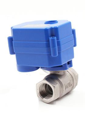 厂家供应CW-1N518DN15X4分304级不锈钢球阀快开5快关微型电动球阀