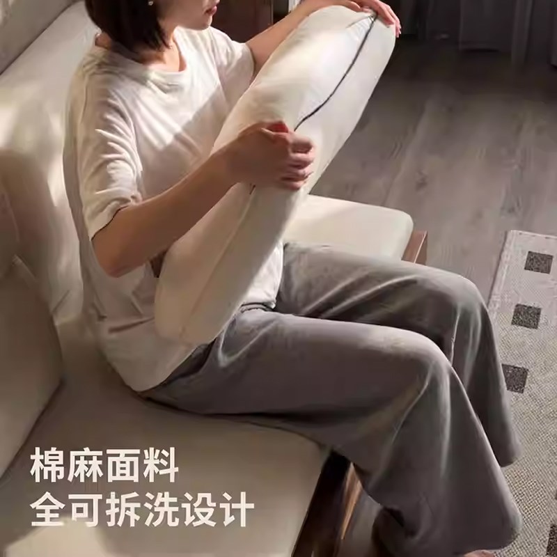 实木沙发床现代简约可折叠伸缩小户型客厅两用抽拉储物床双人沙发