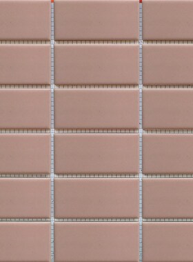 4595mm外墙l砖彩码砖纸皮砖粉色外墙瓷砖平面釉面砖哑光物业装