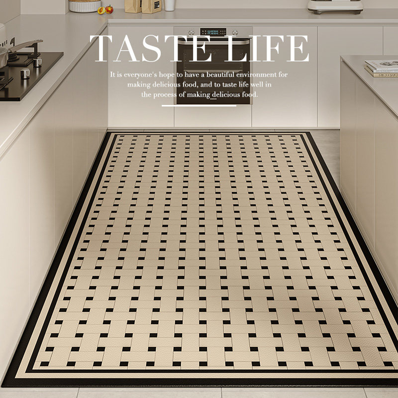 厨房地垫PVC可擦洗地毯门垫进门口脚垫防油地毯可裁剪入户门地垫,居家布艺,入户地垫,淘宝优惠券,粉丝福利购,淘宝优惠卷