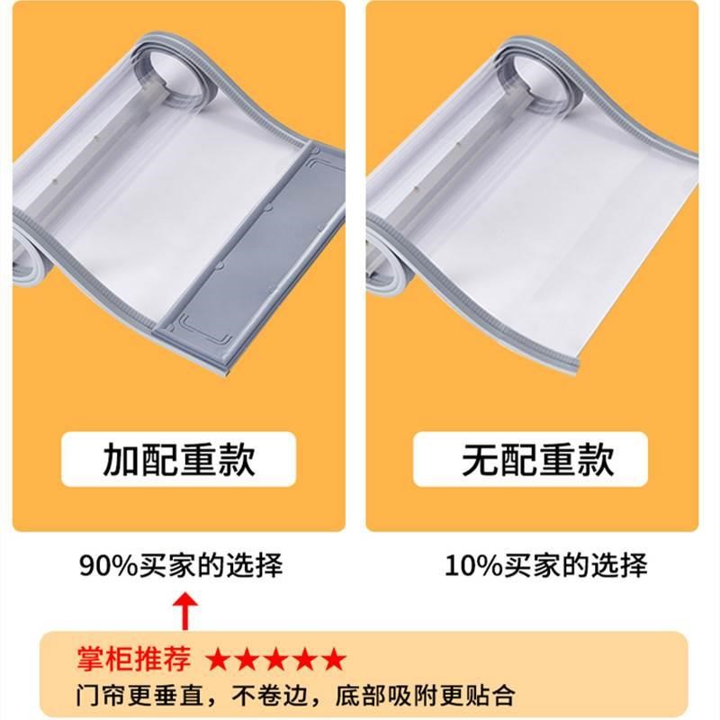 商场门帘冬季加厚挡热气门口隔冷防冷风塑料皮帘仓库秋冬保暖门市