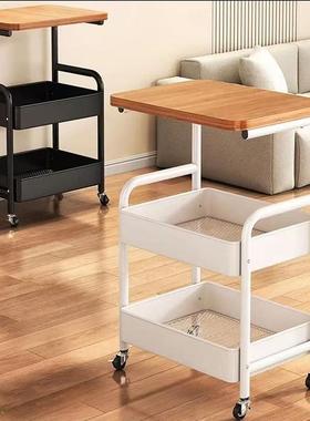 小推车置物动架落地可移客QM0001厅卧床头柜小茶几几边纳零食收架
