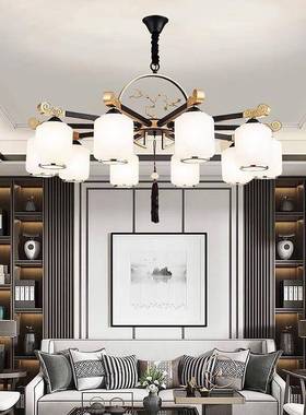 新个中式吊灯客厅餐灯厅卧室灯别墅复式中国禅88308风意个性创意