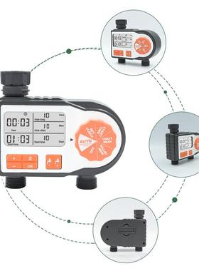 新款双EMB通溉定时控制器全自动滴系统灌灌浇花神器户外懒人浇水