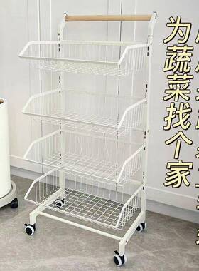 小推车零置物UOR架家用厨房落地多层移动纳收架卫食功生间多能储