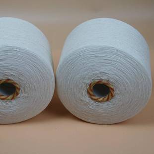 棉纱10支纱漂白手套棉纱保劳手套棉纱BZU气流棉纺漂白棉纱