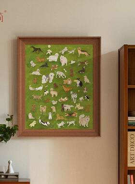 挂画客装饰画法式沙厅背发景墙FS-00023餐厅入户玄奢关卧室中古复