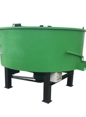 轮干碾搅拌机铸造厂用石英火双砂QRF碾轮混砂机全套耐材料粉混料