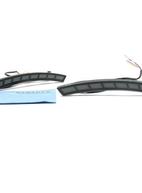 适用于HDCRVCMCL708BYR-V2023款方块款黑三色流光轮眉灯厂家直熏