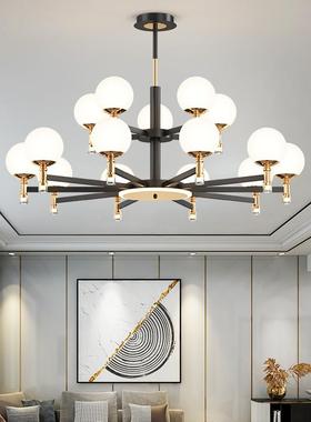 客新款现代高档吊31640线灯家用吊灯灯分多子厅头大气时尚轻奢北