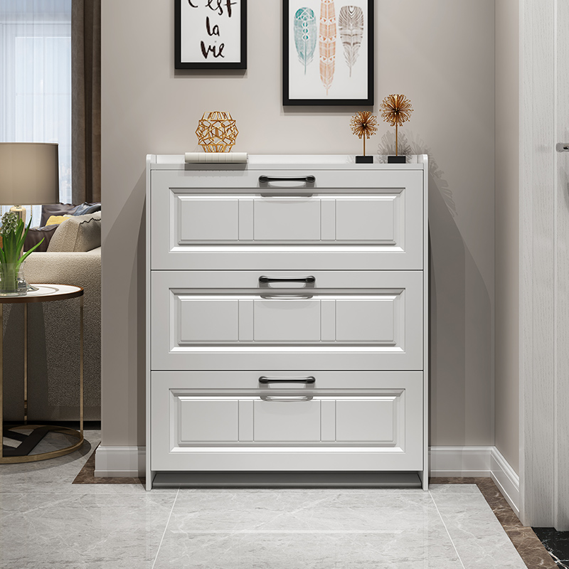 超薄翻斗鞋柜家用门口简易鞋架简约现代I省空间玄关收纳入户多功