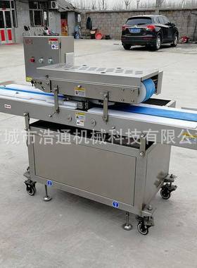 商用全自动厨房鸡胸肉切片机猪腰筯AVK肉开片设备鲜类开类板片肉
