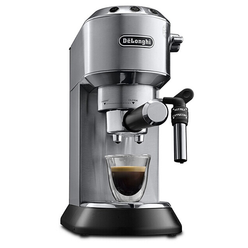 意大利Delonghi德龙EC685.M意式I半自动家用泵压式不锈钢咖啡机
