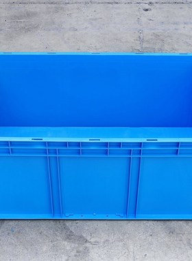 61400塑料周转j箱1000*600*400蓝色物流箱汽配厂包装箱包材辅材