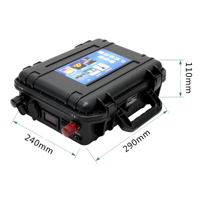 户外2V大1容量电池2锂v4v48大功率船外机马达推进器移动电904池电