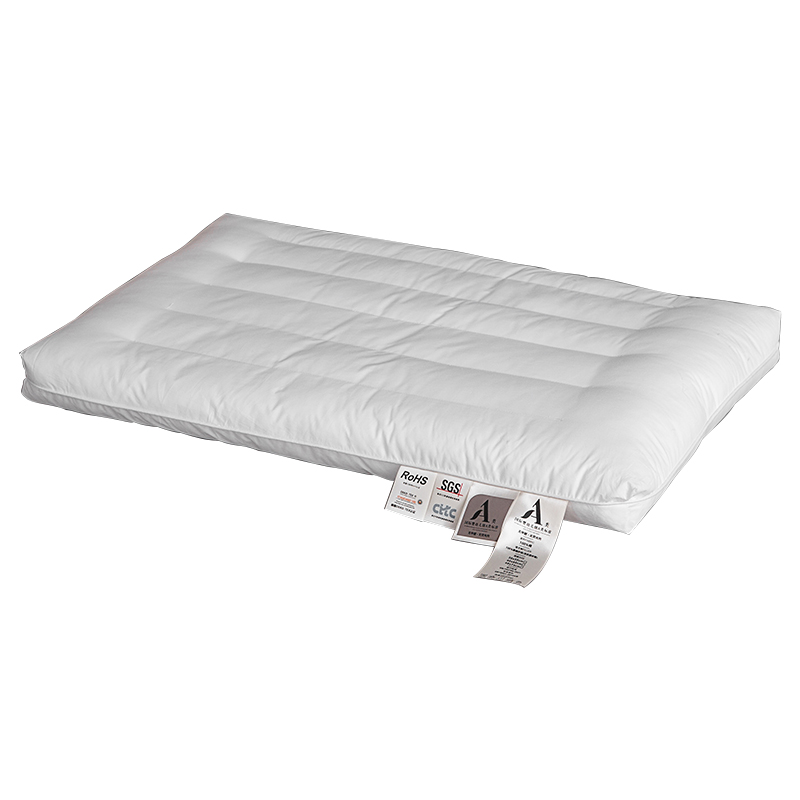 全棉枕头低枕超薄矮软护颈椎助睡眠枕学生单人P男儿童枕芯一对家 - 封面