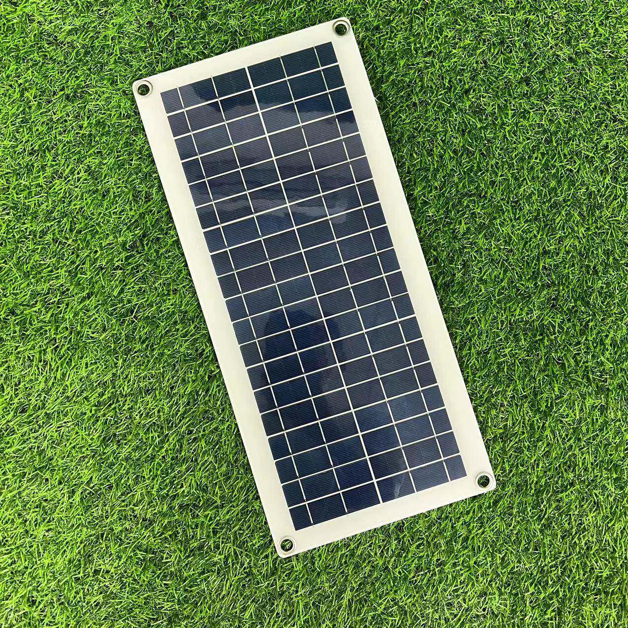 轻薄柔性多13硅10W太光伏新阳能充电板太阳能充电器能源光晶伏发