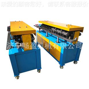 白铁皮轴承钢质共111道法兰机 高速材通风管法兰板成型机