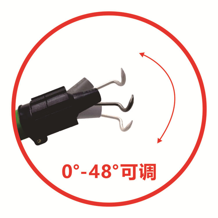 【沣收喷灌】FSN50ADJ喷嘴仰角可调新款涡轮蜗杆喷枪FOISON
