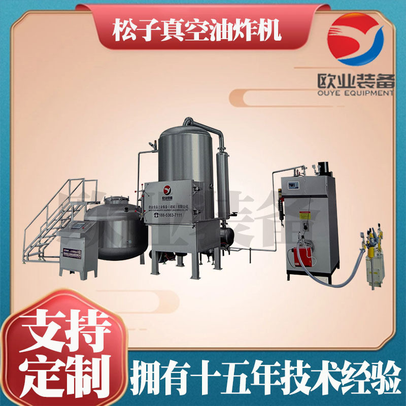 果蔬脆加工生产线  莲子脆低温油炸设备 腰果豌豆脆油炸机器
