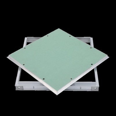 暗式隐形石膏板检修口盖板装饰盖吊顶维修孔天花板检查铝合金隐藏