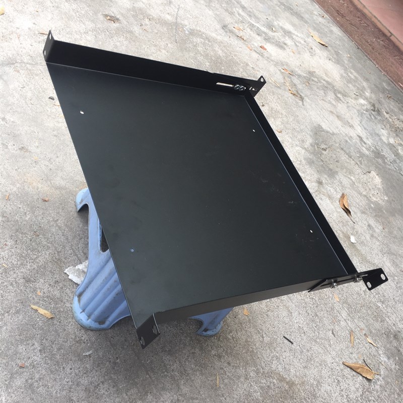 1u420前后可安装铁托盘,机柜托盘,层板