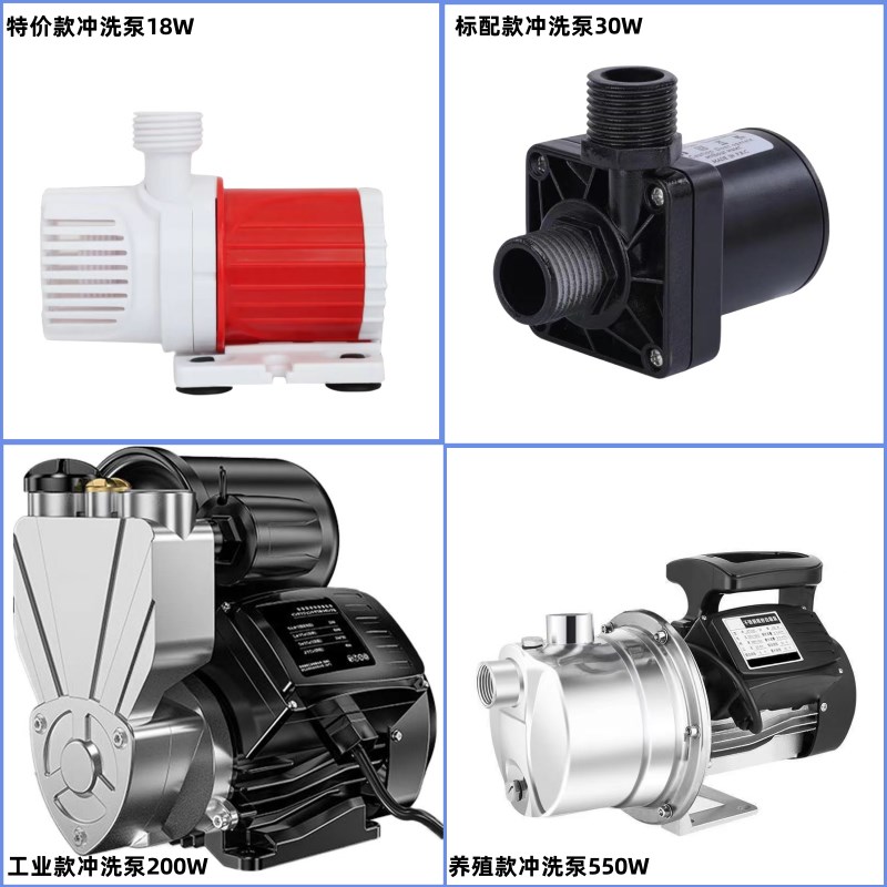 转鼓微滤机锦鲤鱼池过滤系统免洗棉全自动反冲洗鱼池转鼓微滤机