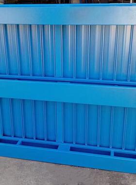 重托型ZPR钢托盘货架铁托盘立面体库钢托盘钢盘双两托项进叉钢盘