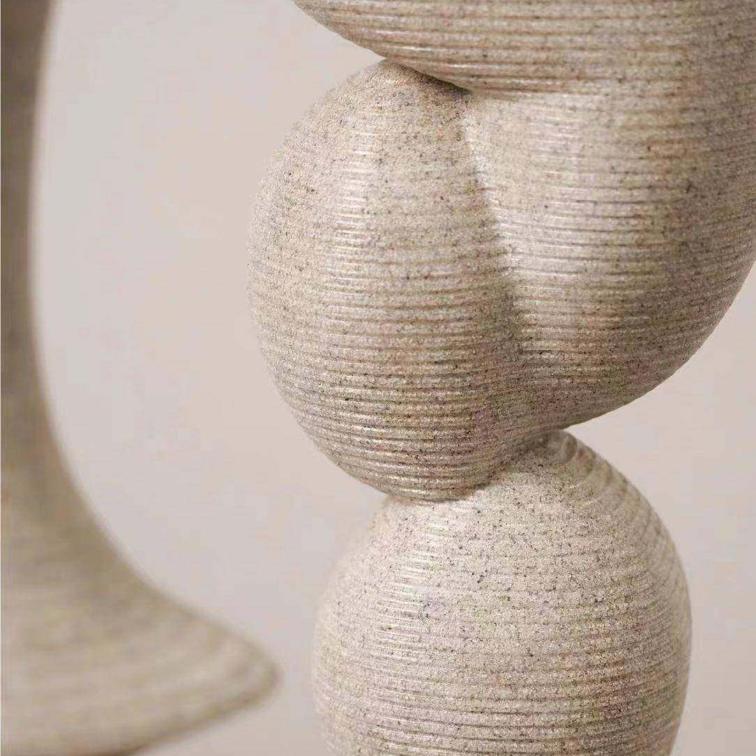 简艺约现代象术雕塑几何树脂摆件家居楼样板抽房ZLM售处装饰桌面